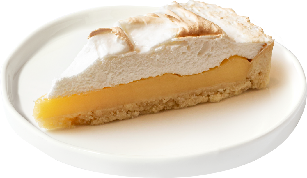 Лимонный тарт с меренгой